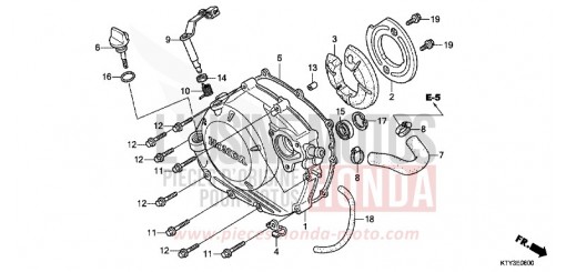 EMBRAYAGE DE DEMARRAGE CBR125RWB de 2011